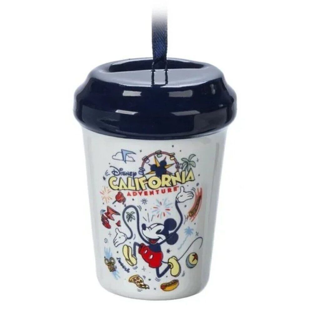 🎄DISNEY PARKS🎄 Mickey Starbucks Cup Ornament – Disney California Adventure